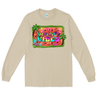 Mushroom summer vibes watermelon Long Sleeve Tee - JahusDesignShop