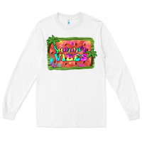 White summer vibes watermelon Long Sleeve Tee - JahusDesignShop