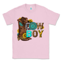 Bubblegum Pink western cowboy Classic Tee - NancyCooperArtShop