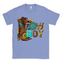 Colony Blue western cowboy Classic Tee - NancyCooperArtShop
