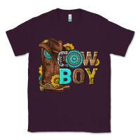 Plum western cowboy Classic Tee - NancyCooperArtShop