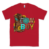 Red western cowboy Classic Tee - NancyCooperArtShop