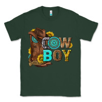 Sports Green western cowboy Classic Tee - NancyCooperArtShop