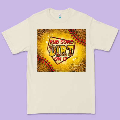Rub Some Dirt On It Softball Premium Tee Designed By Jasminsmagicworld