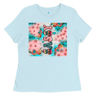 Baby Blue sassy Ladies Tee - JahusDesignShop