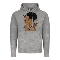 Cloud Rock black woman praying Vintage Hoodie - MaliasSmallBusiness