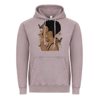 Vintage Zinc black woman praying Vintage Hoodie - MaliasSmallBusiness