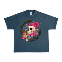 Midnight Navy its cold outside like my heart Urban Heavy Tee - MaliasSmallBusiness
