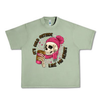 Oil Green its cold outside like my heart Urban Heavy Tee - MaliasSmallBusiness