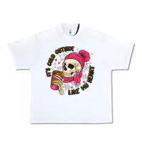 White its cold outside like my heart Urban Heavy Tee - MaliasSmallBusiness