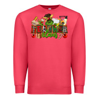 Cardinal teacher claus christmas Premium Sweatshirt - CowGirlArtShop