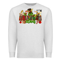 Oatmeal Heather teacher claus christmas Premium Sweatshirt - CowGirlArtShop