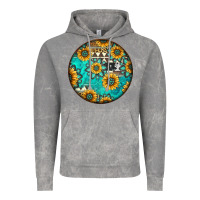 Cloud Rock Round western pattern Vintage Hoodie - Jasminsmagicworld