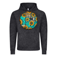 Vintage Black Round western pattern Vintage Hoodie - Jasminsmagicworld