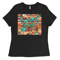 Black sassy since forever Ladies Tee - JahusDesignShop