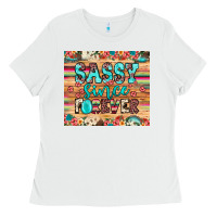 White sassy since forever Ladies Tee - JahusDesignShop