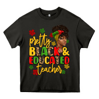Asphalt pretty black and educated teacher Heavy Core Tee - Artiststas
