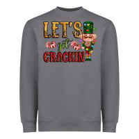 Storm Let's get crackin Christmas Heavyweight Sweatshirt - NancyCooperArtShop