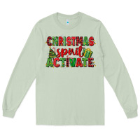 Matcha christmas spirit activate Long Sleeve Tee - MaliasSmallBusiness