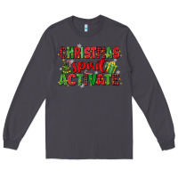 Smoke christmas spirit activate Long Sleeve Tee - MaliasSmallBusiness