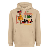 Mushroom i am black history black girl peekaboo juneteenth Heavyweight Hoodie - CowGirlArtShop