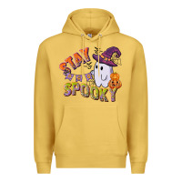 Antique Gold stay spooky Premium Hoodie - CowGirlArtShop