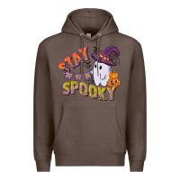 Coffee stay spooky Premium Hoodie - CowGirlArtShop