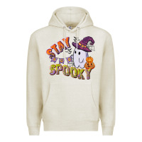 Oatmeal Heather stay spooky Premium Hoodie - CowGirlArtShop