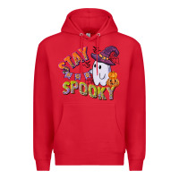 Red stay spooky Premium Hoodie - CowGirlArtShop