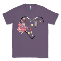 Lavender phlebotomy add your name Classic Tee - MaliasSmallBusiness