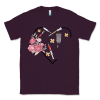 Plum phlebotomy add your name Classic Tee - MaliasSmallBusiness