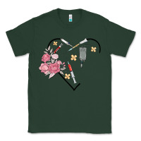 Sports Green phlebotomy add your name Classic Tee - MaliasSmallBusiness