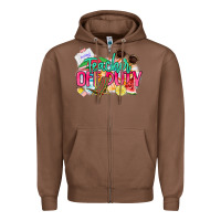 Teacher Off Duty Zipper Hoodie | Teevron