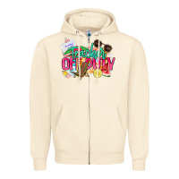 Sandshell teacher off duty Zipper Hoodie - NancyCooperArtShop