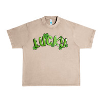 French Oak lucky st patricks day Urban Heavy Tee - MaliasSmallBusiness