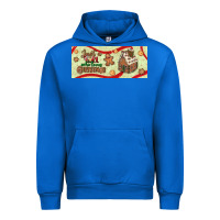 Cobalt just a girl who loves christmas Urban Hoodie - BundleAndBundleShop