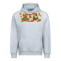 Heather Grey just a girl who loves christmas Urban Hoodie - BundleAndBundleShop