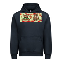 Navy just a girl who loves christmas Urban Hoodie - BundleAndBundleShop