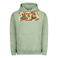 Pigment Oil Green just a girl who loves christmas Urban Hoodie - BundleAndBundleShop