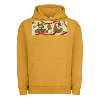 Pigment Peanut Butter just a girl who loves christmas Urban Hoodie - BundleAndBundleShop
