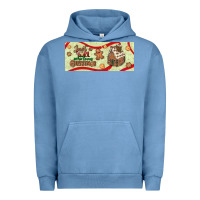 Pigment Pebble Blue just a girl who loves christmas Urban Hoodie - BundleAndBundleShop