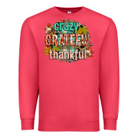 Cardinal crazy grateful thankful Premium Sweatshirt - CowGirlArtShop