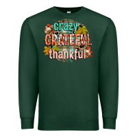 Sports Green crazy grateful thankful Premium Sweatshirt - CowGirlArtShop