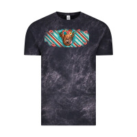 Cloud Black cow floral Vintage Tee - JahusDesignShop