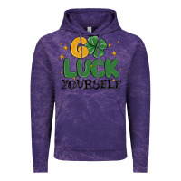Cloud Purple go luck yourself Vintage Hoodie - MaliasSmallBusiness