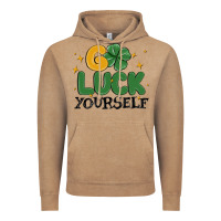 Vintage Coffee go luck yourself Vintage Hoodie - MaliasSmallBusiness