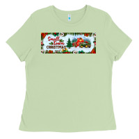 Matcha small town christmas Ladies Tee - BundleAndBundleShop