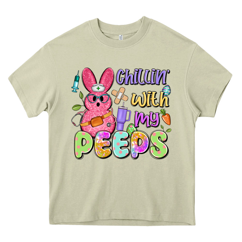 Chillin' With My Peeps Heavy Core Tee by Artiststas | Teevron