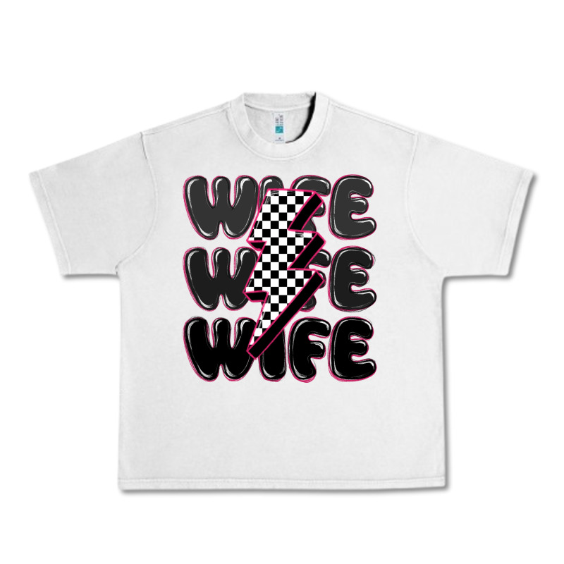 Wife Wife Wife Urban Heavy Tee by MaliasSmallBusiness | Teevron