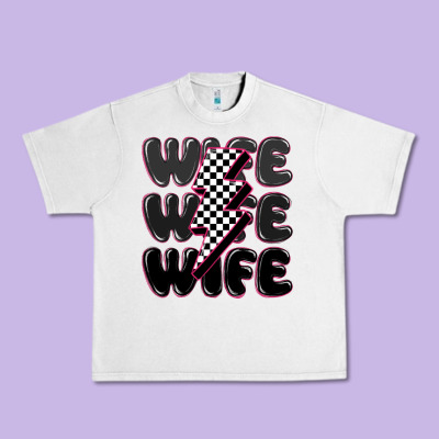 Wife Wife Wife Urban Heavy Tee Designed By Maliassmallbusiness